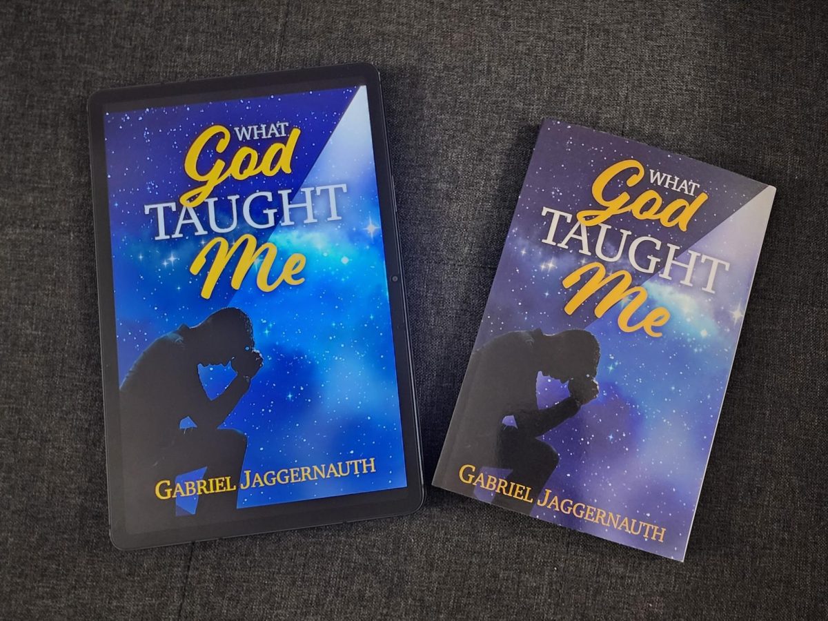 ‘Some days Ill find myself crying on my bed,” says ORU graduate Gabriel Jaggernauth, explaining the inspiration for his book, ‘What God Taught Me.’ ‘That was junior year, asking myself whats going on, but God saw me through all of that.’

